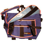 Bagaboo Messenger táska - S - kék/pink